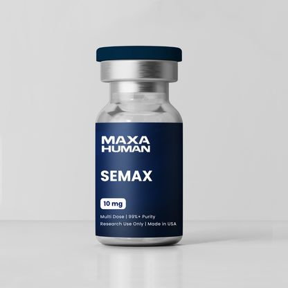 Semax 10mg — Focus + Cognitive Support + FREE BAC WATER