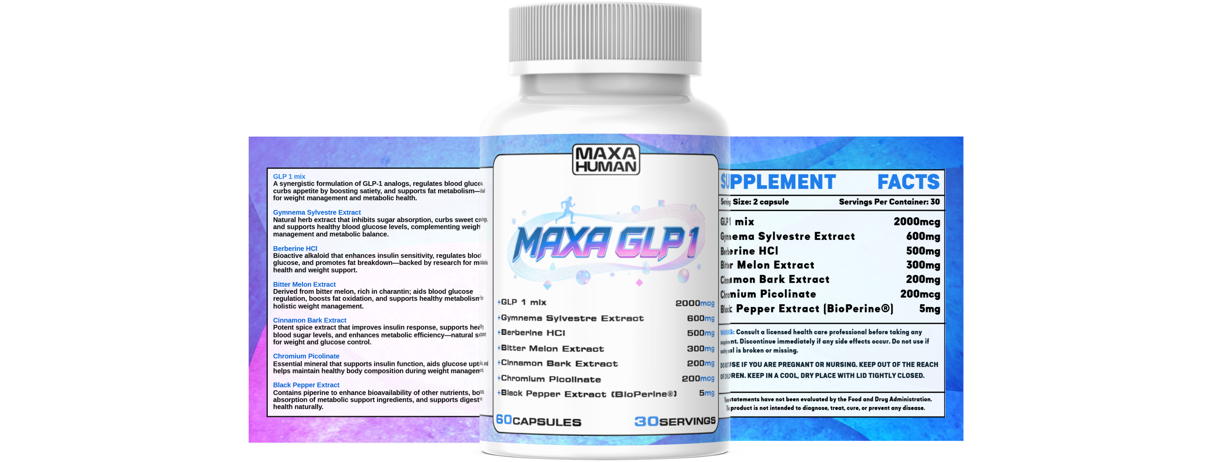 MAXA GLP1 (2mg) 60 Capsules