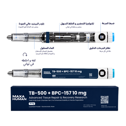 TB-500 + BPC-157 10mg New Dual Chamber Pen